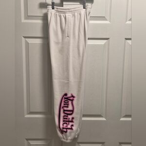 Von Dutch Y2K Graffiti Sweatpants 2000's Size 14/16